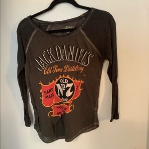 Jack Daniels Long Sleeve T Shirt Lucky Brand